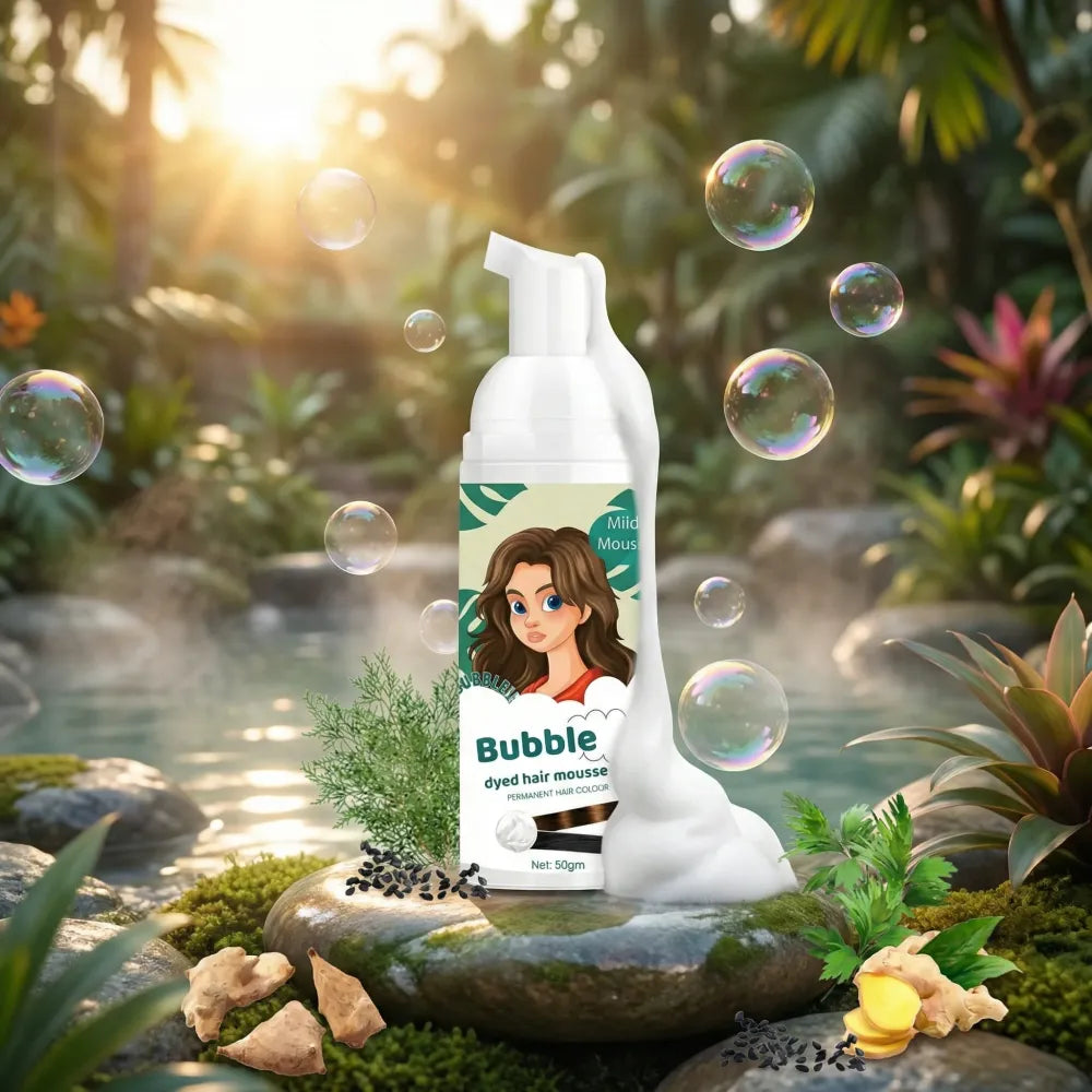 Bubble hair color mousse - potential heroes