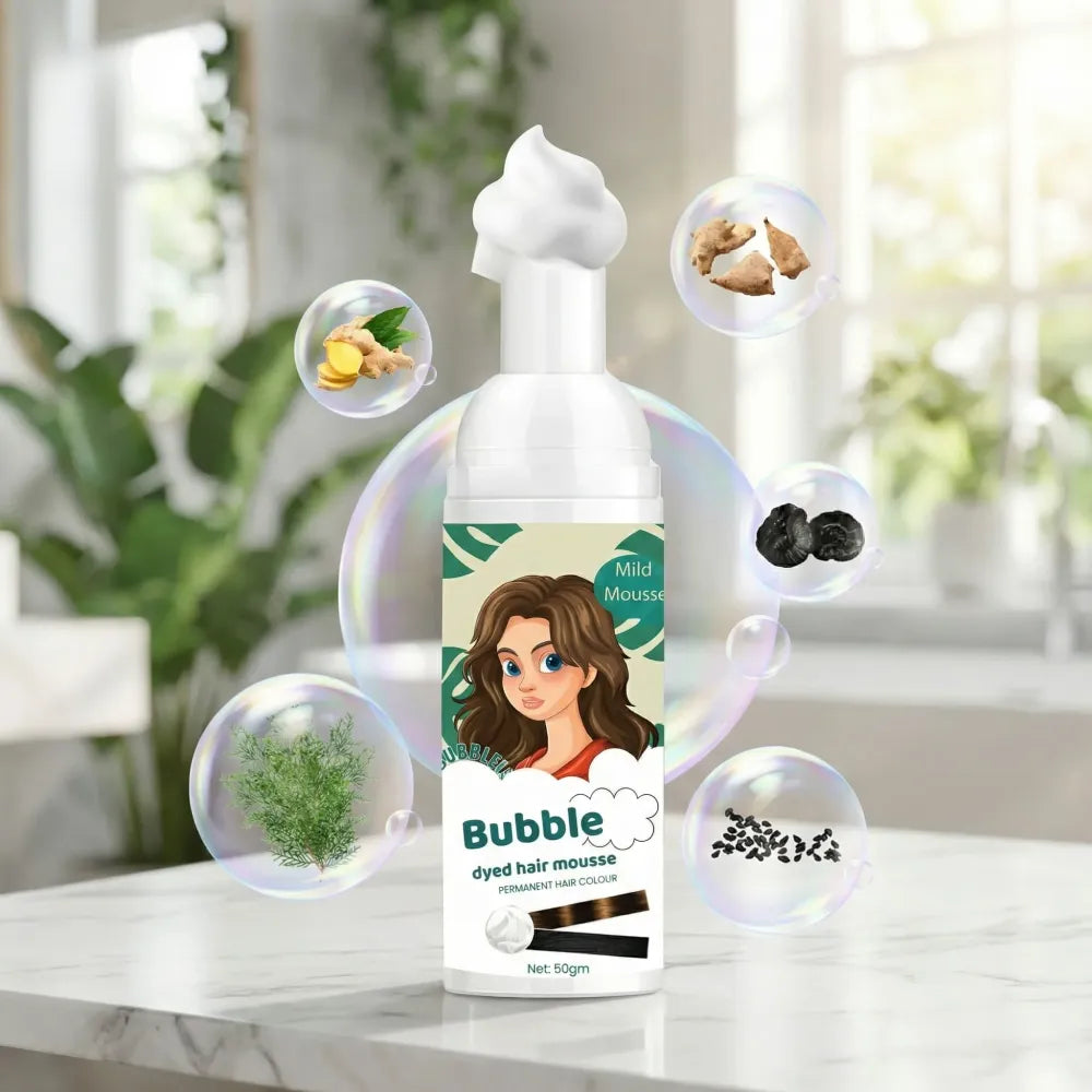 Bubble hair color mousse - potential heroes