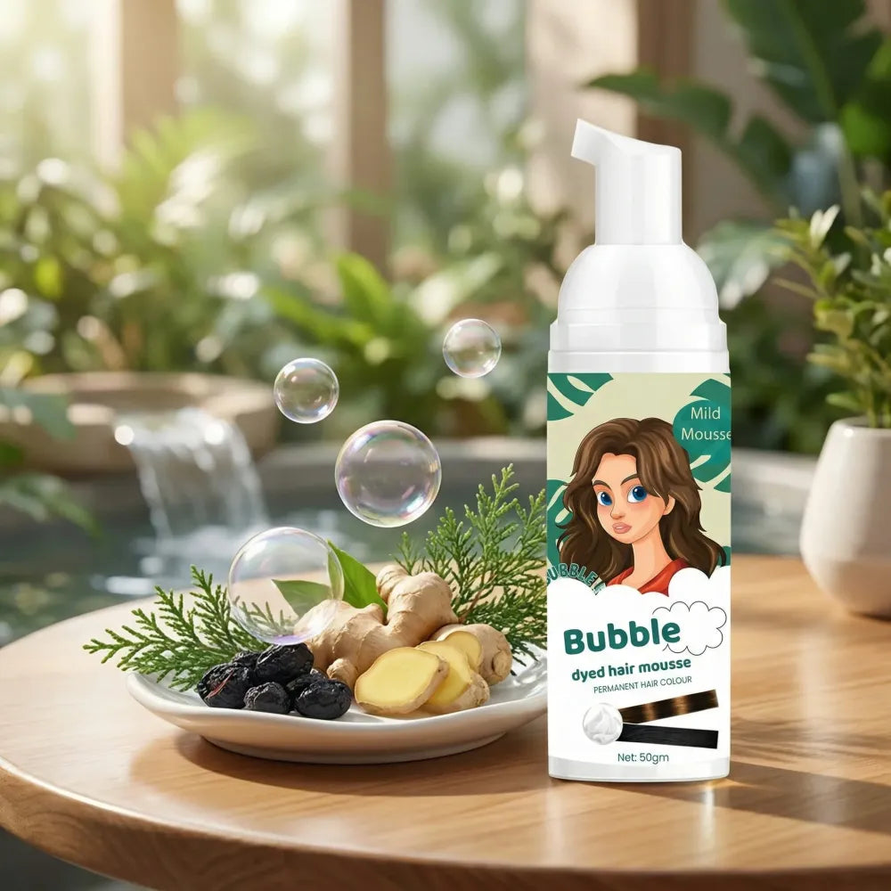 Bubble hair color mousse - potential heroes