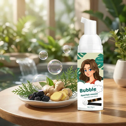 Bubble hair color mousse - potential heroes