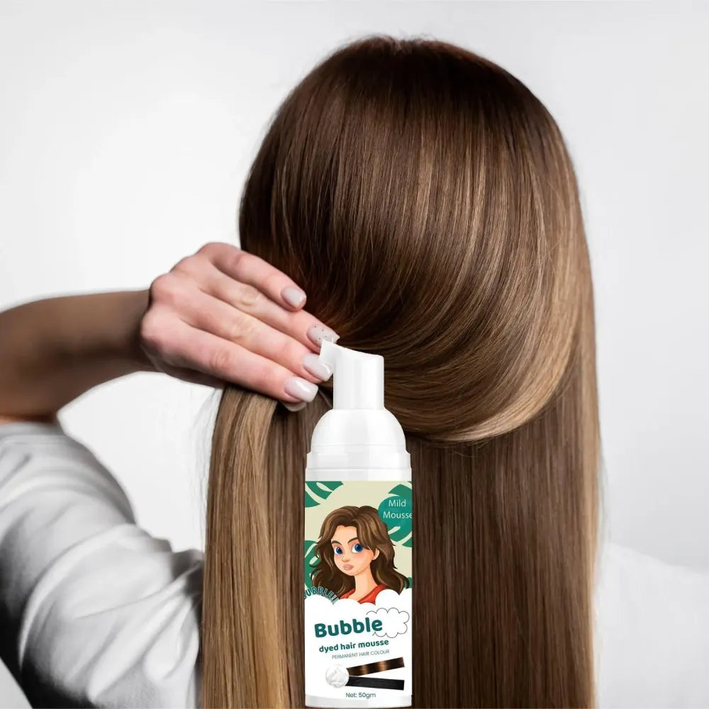 Bubble hair color mousse - potential heroes