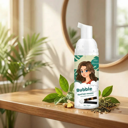 Bubble hair color mousse - potential heroes