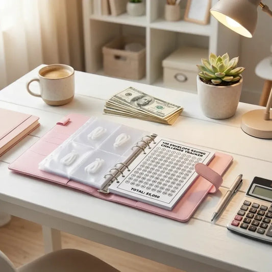 Budget binder notebook