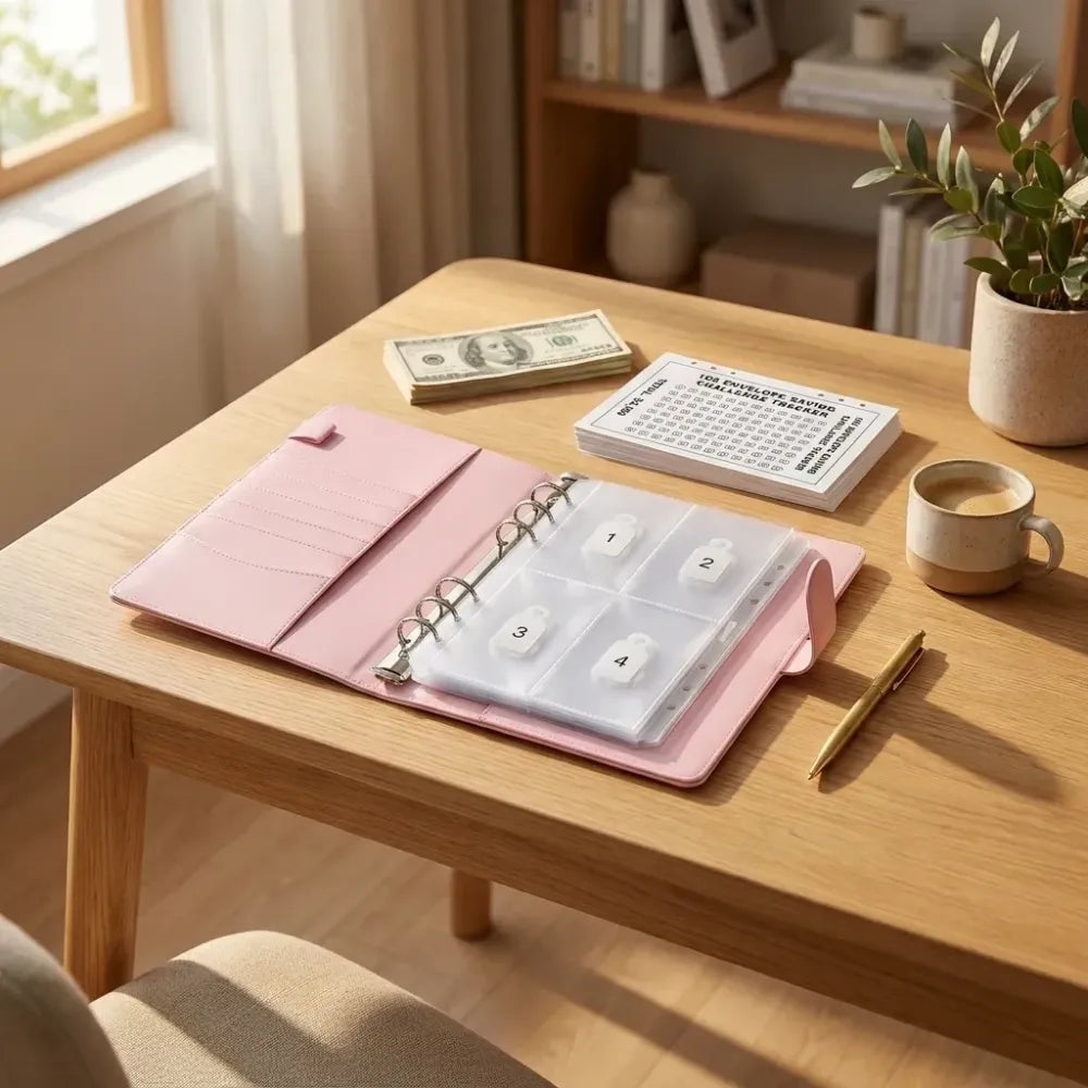 Budget binder notebook