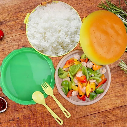 Burger shape lunch box - home & kitchen