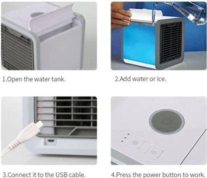 Portable air conditioner mini cooler