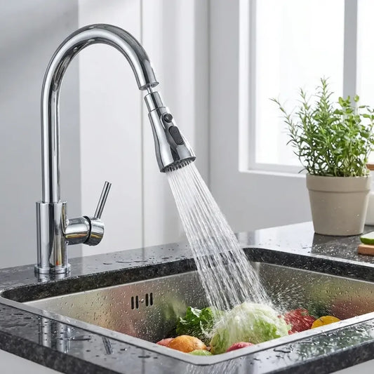 C3-function pull down sink sprayer (1 pc) - home & kitchen