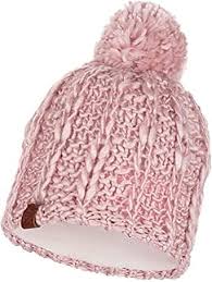Cozy winter pom-pom caps