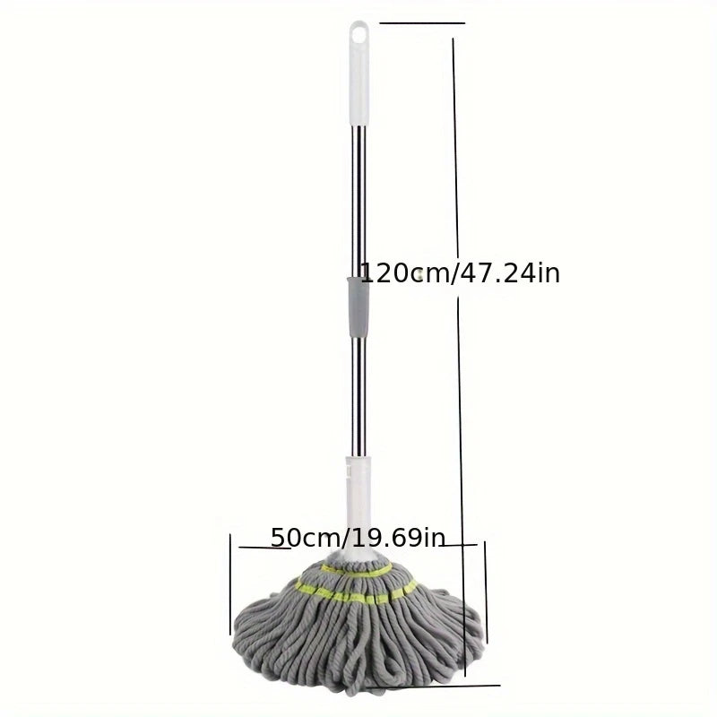 Self-wringing twist mop