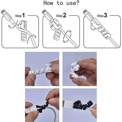 Cable cord protector set - accessories