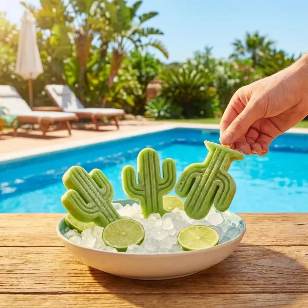 Cactus ice pop molds - home improvement