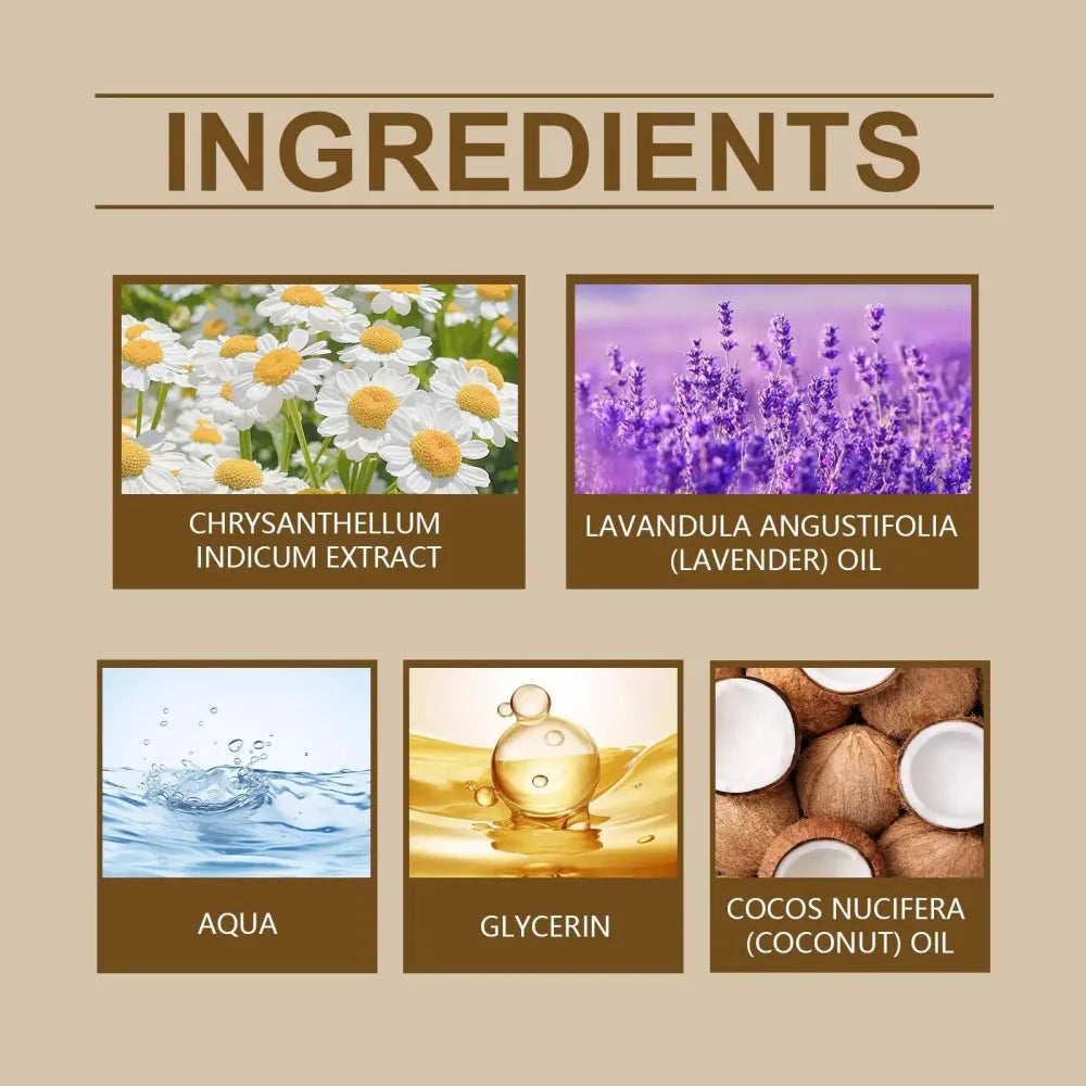 Calming chamomile sleep oil - potential heroes