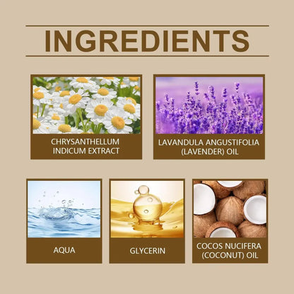 Calming chamomile sleep oil - potential heroes