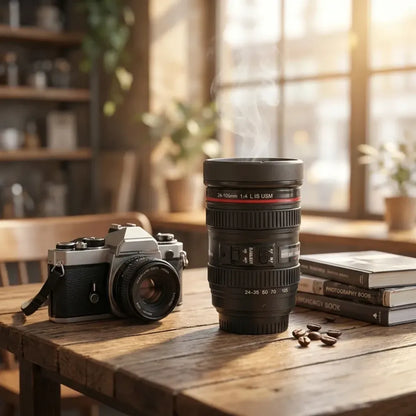 Camera lens coffee mug - home & kitchen