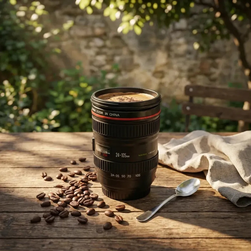 Camera lens coffee mug - home & kitchen