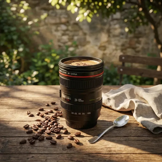 Camera lens coffee mug - home & kitchen