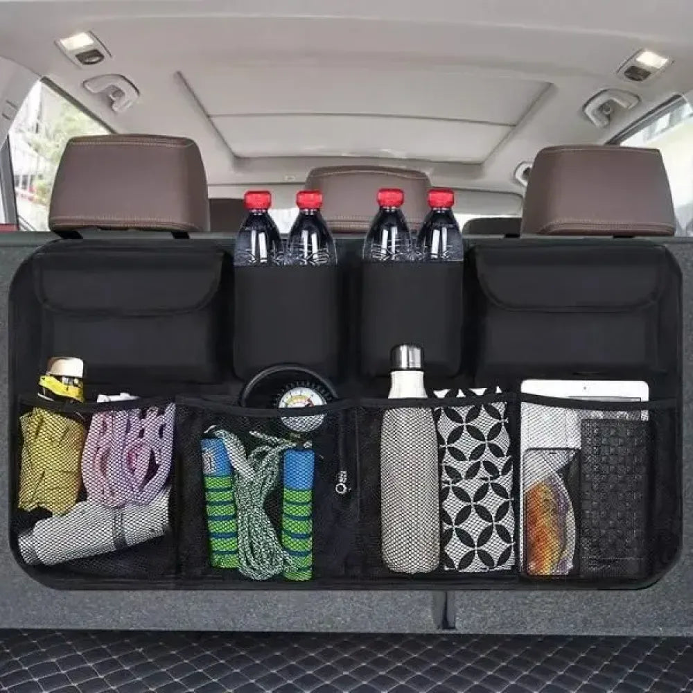Car backseat trunk organizer