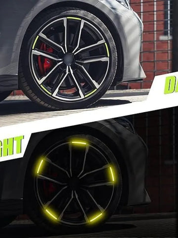 Car/Bike Night Reflective stickers (Pack of 20)