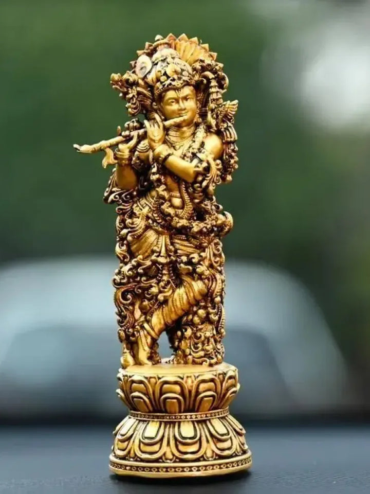 Car Dashboard Krishna Idol