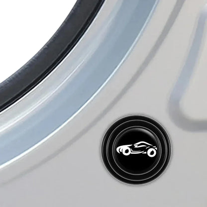 Car door shock absorber set - automotive