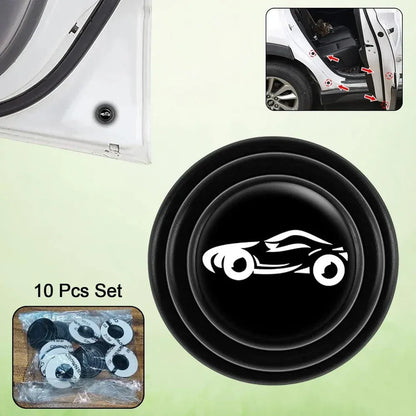Car door shock absorber set - automotive