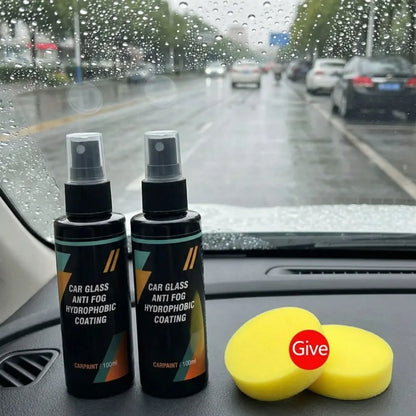 Car glass anti- fog hydrophobic coating 100ml (pack of 2)