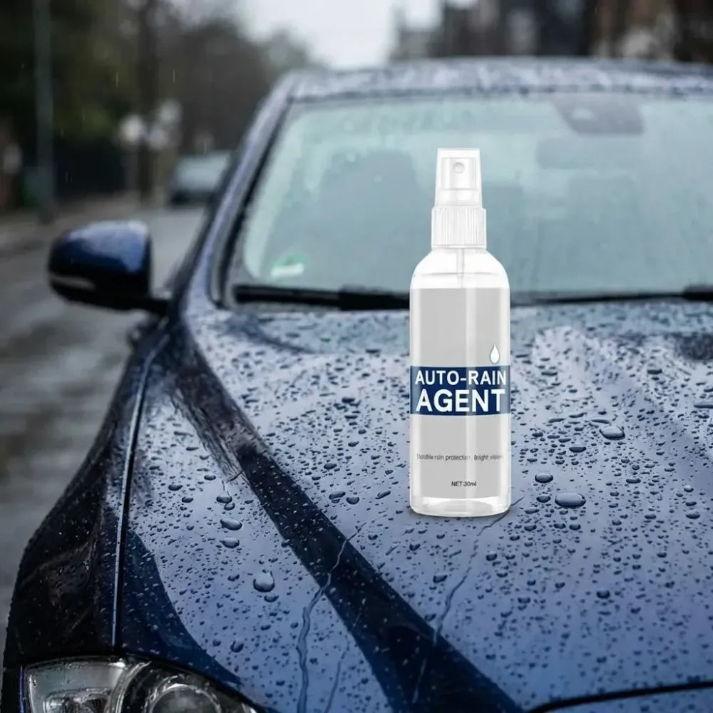 Car glass anti-fog rainproof agent