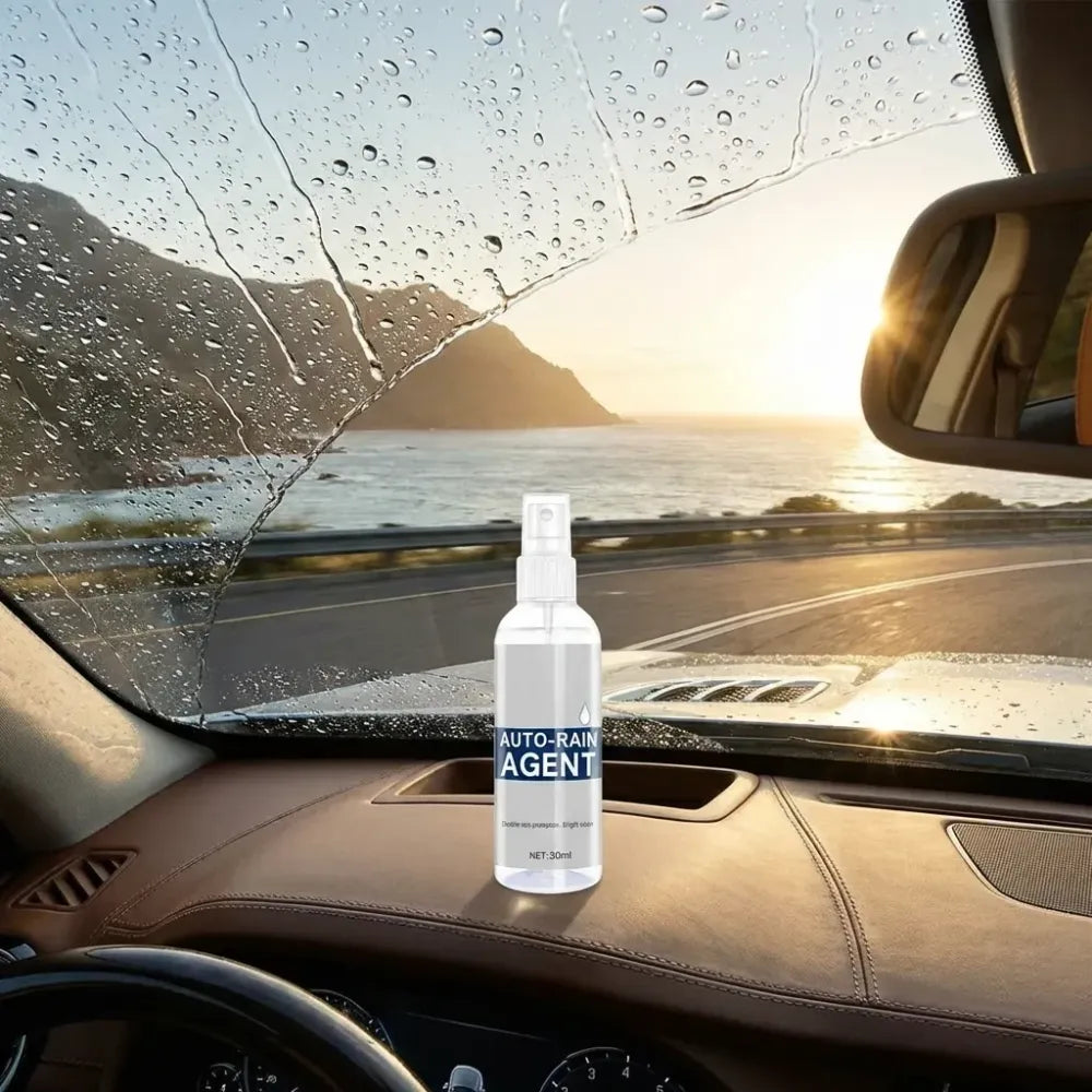 Car glass anti-fog rainproof agent