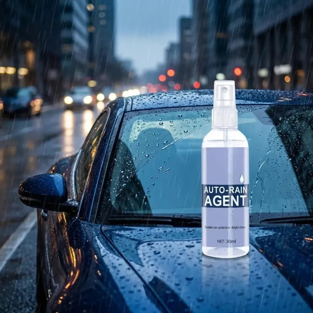 Car glass anti-fog rainproof agent