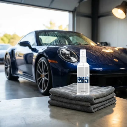 Car glass anti-fog rainproof agent