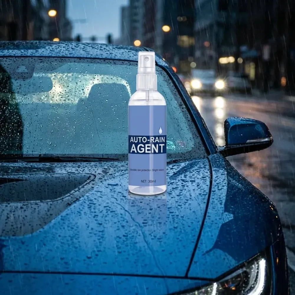 Car glass anti-fog rainproof agent