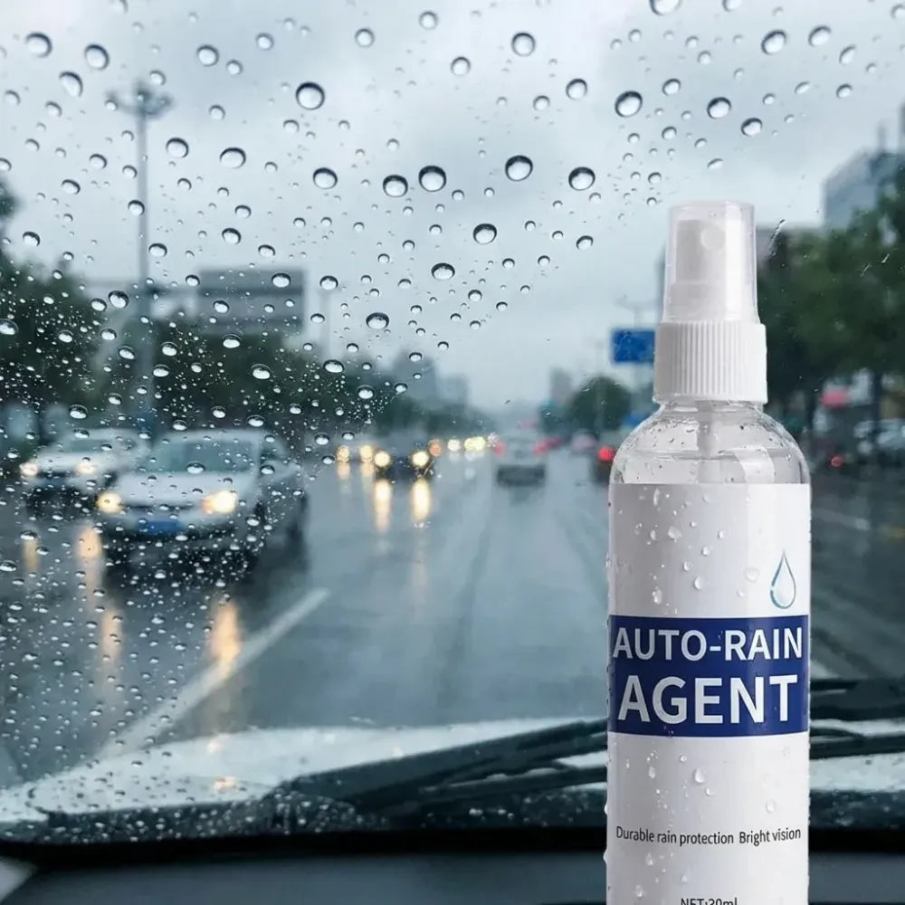 Car glass anti-fog rainproof agent