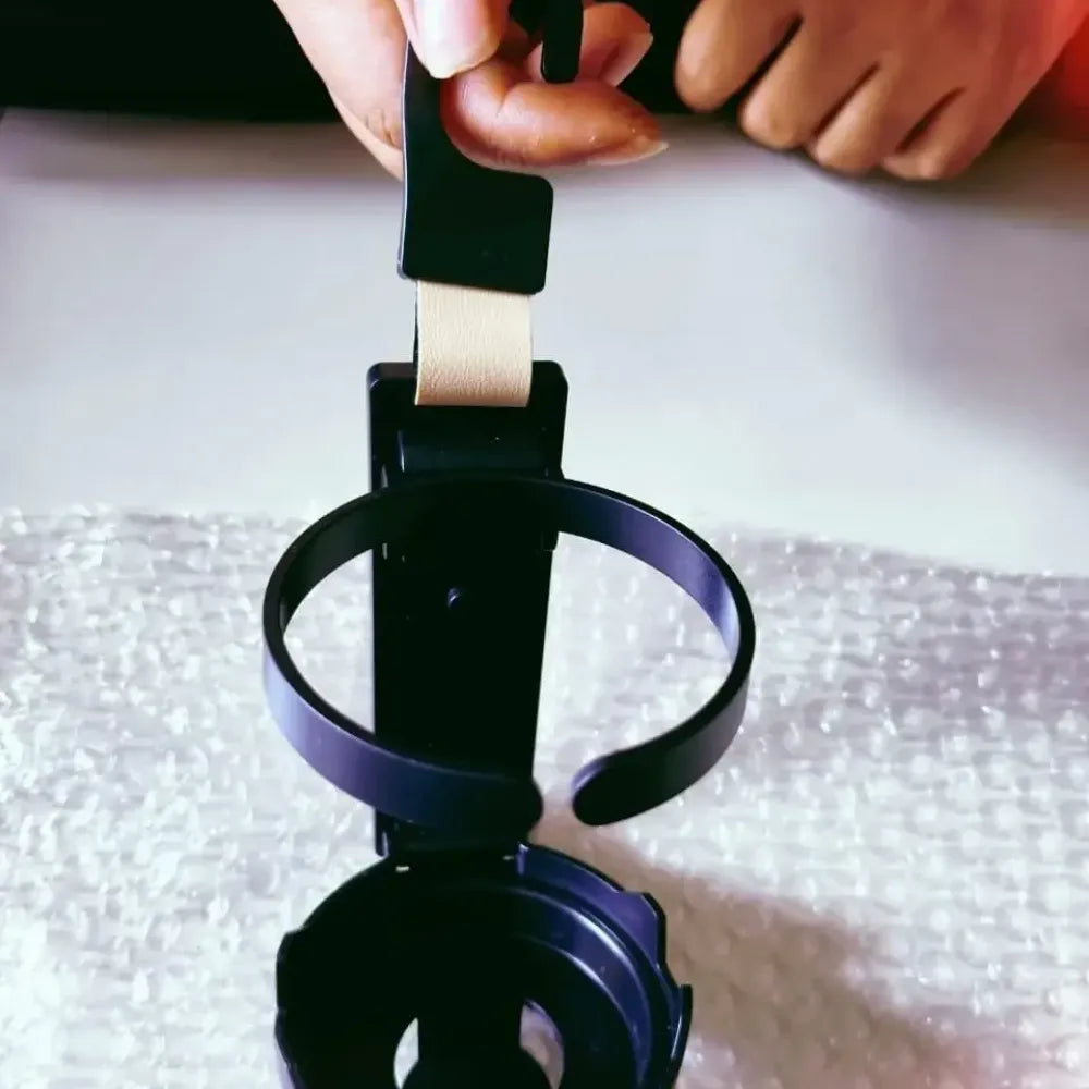 Car headrest hook organizer