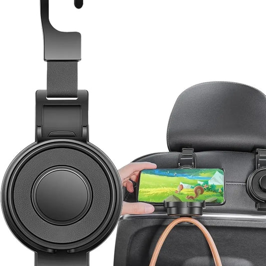 Car headrest hook organizer