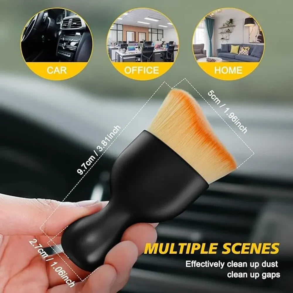 Car interior cleaning dust brush