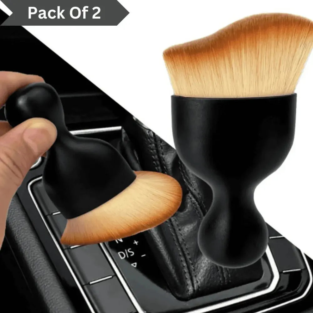 Car interior cleaning dust brush