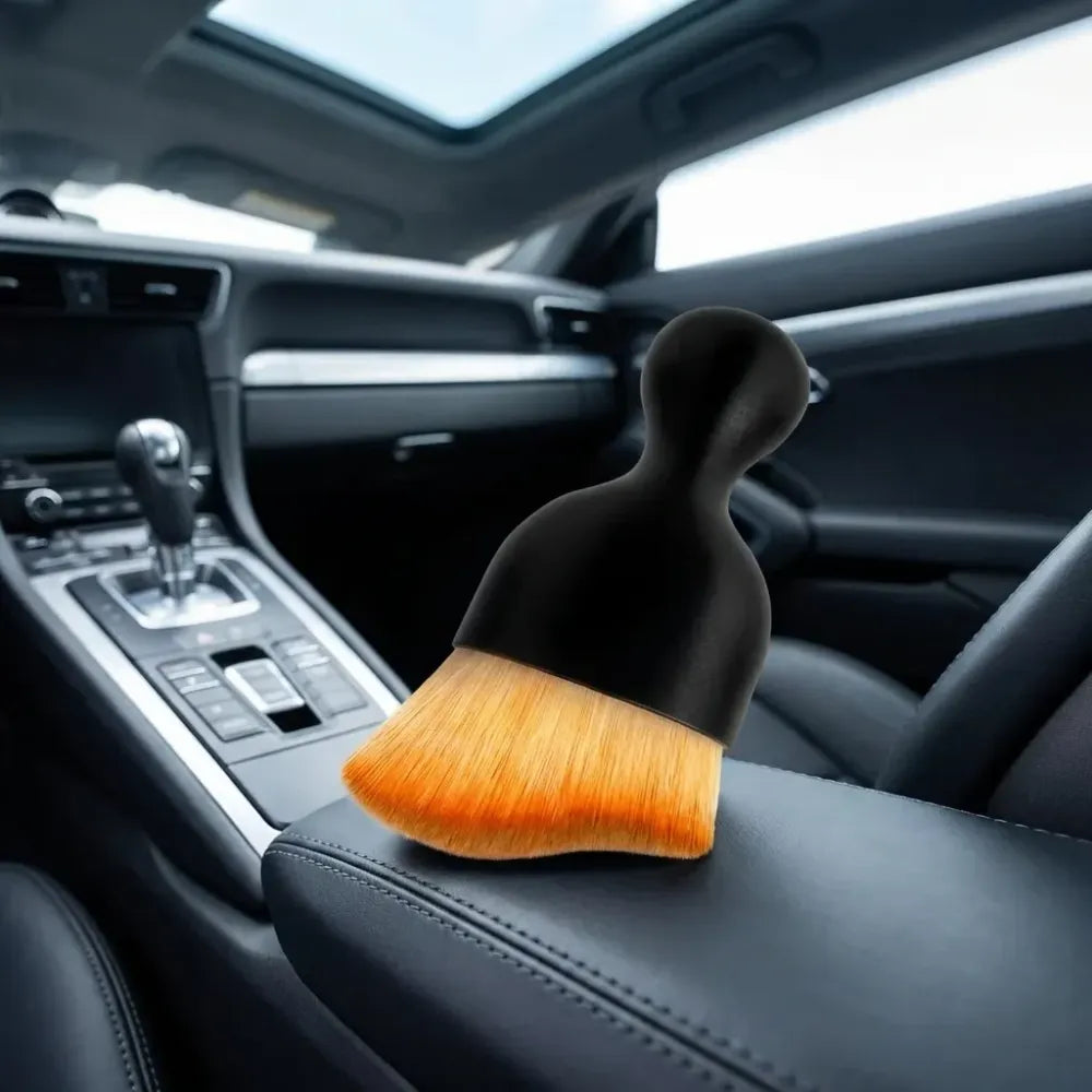 Car interior cleaning dust brush