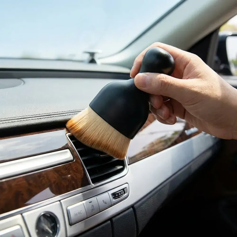 Car interior cleaning dust brush