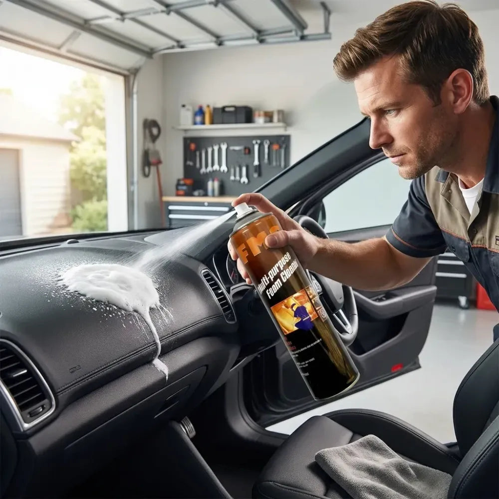 Car interior foam cleaner - car and bike accessories