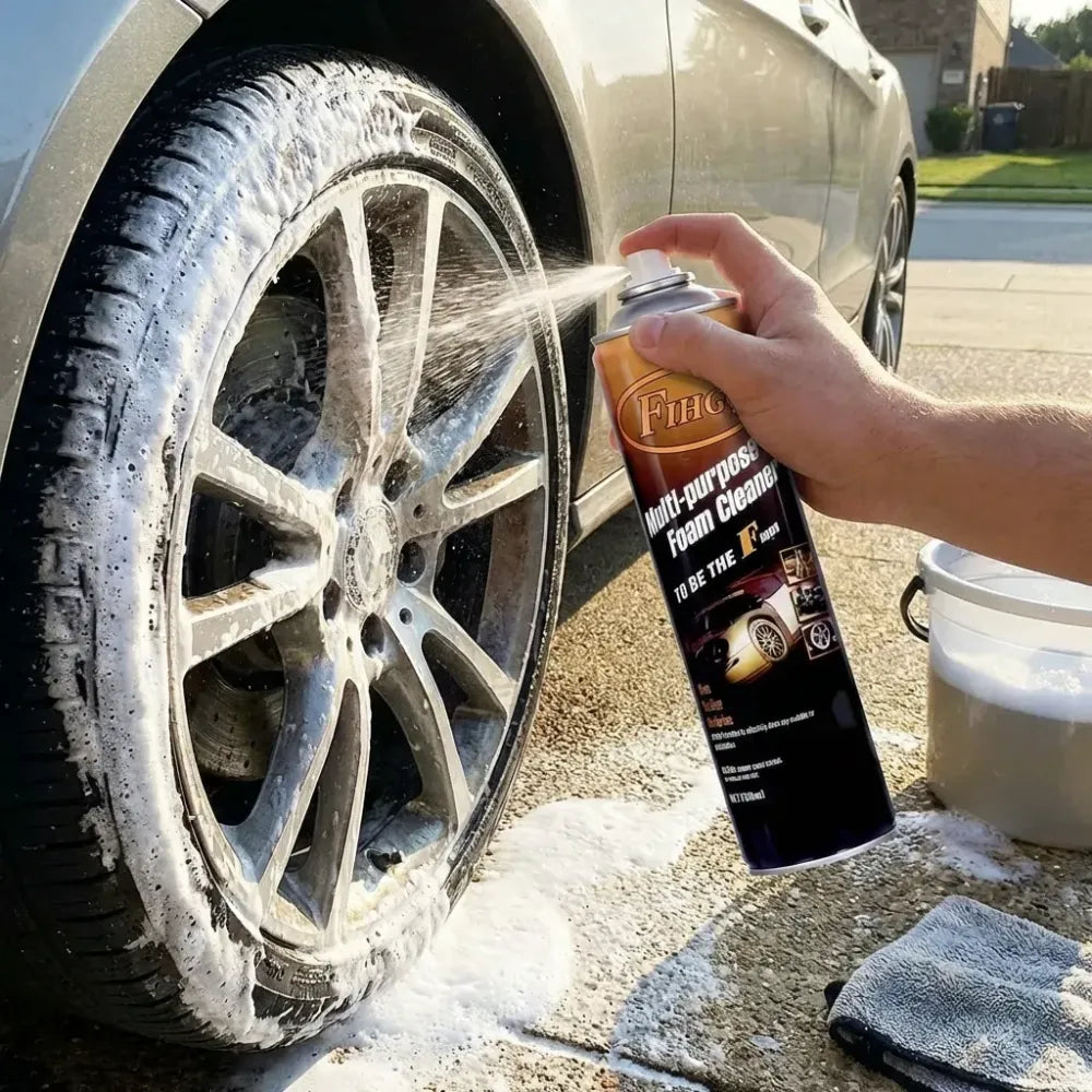 Car interior foam cleaner - car and bike accessories