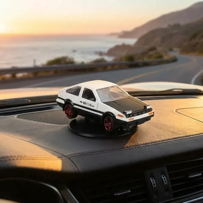 Car model with adhesive base