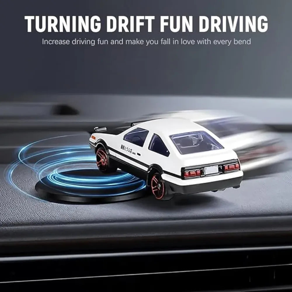 Car model with adhesive base