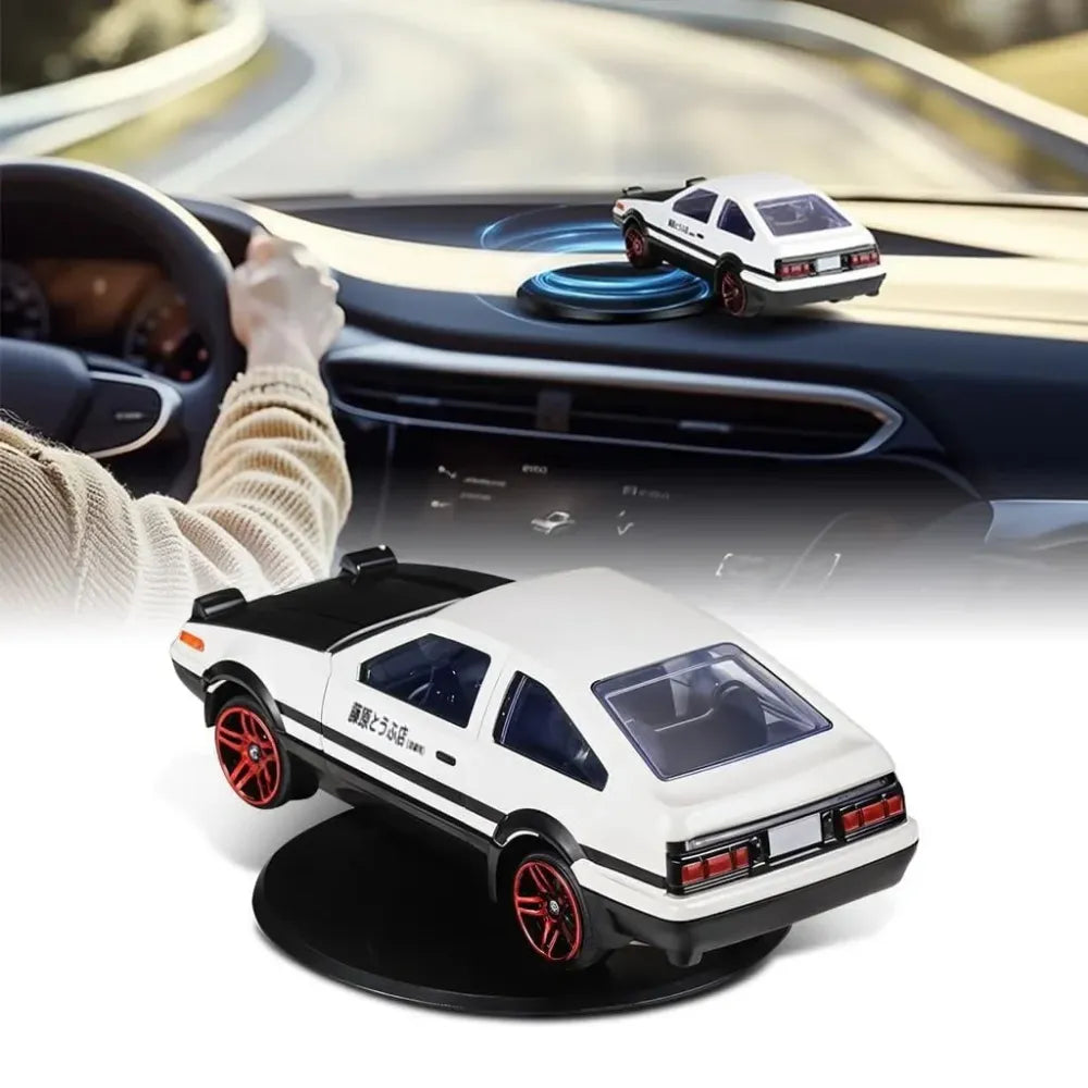 Car model with adhesive base