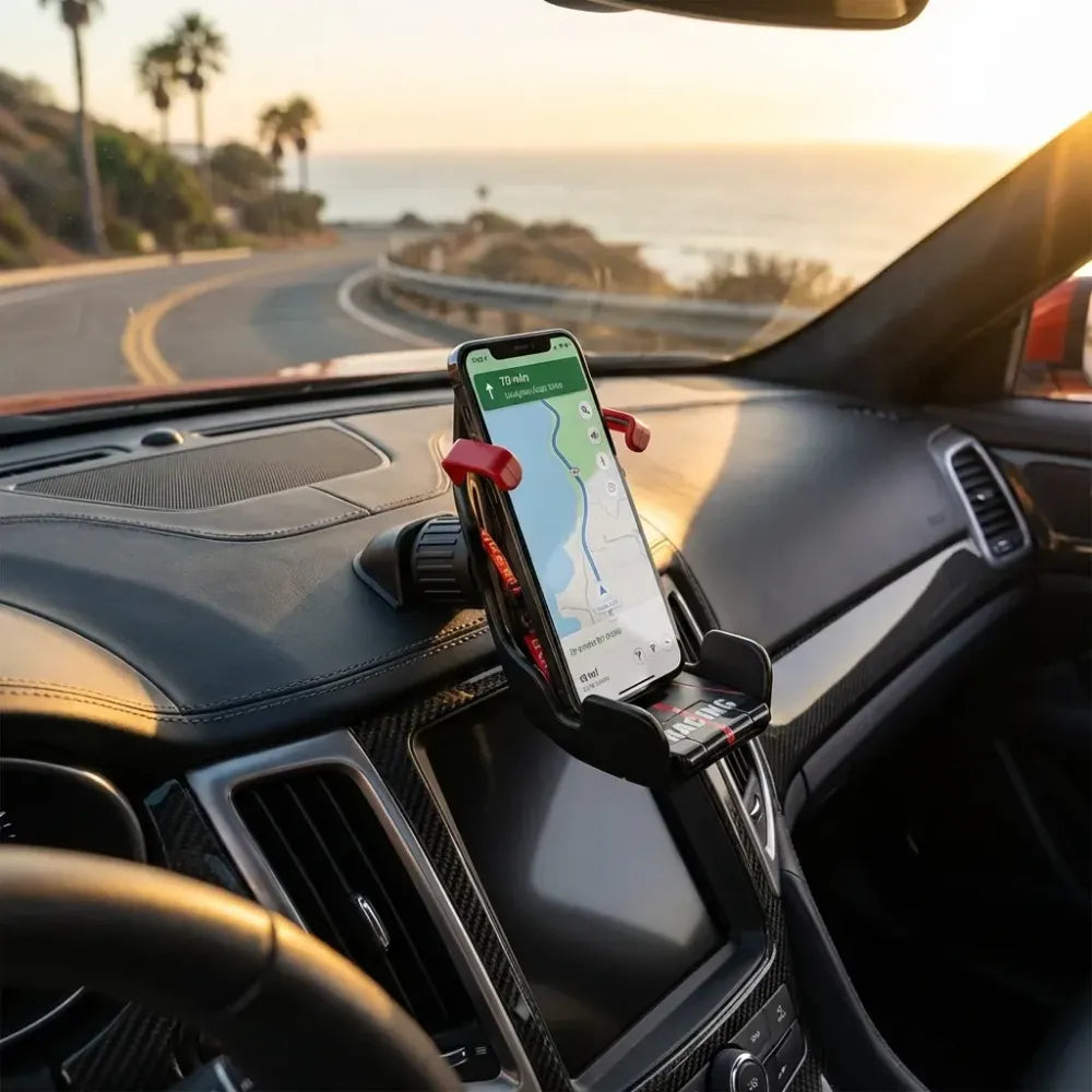 Car phone holder (clip mount)