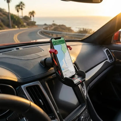 Car phone holder (clip mount)