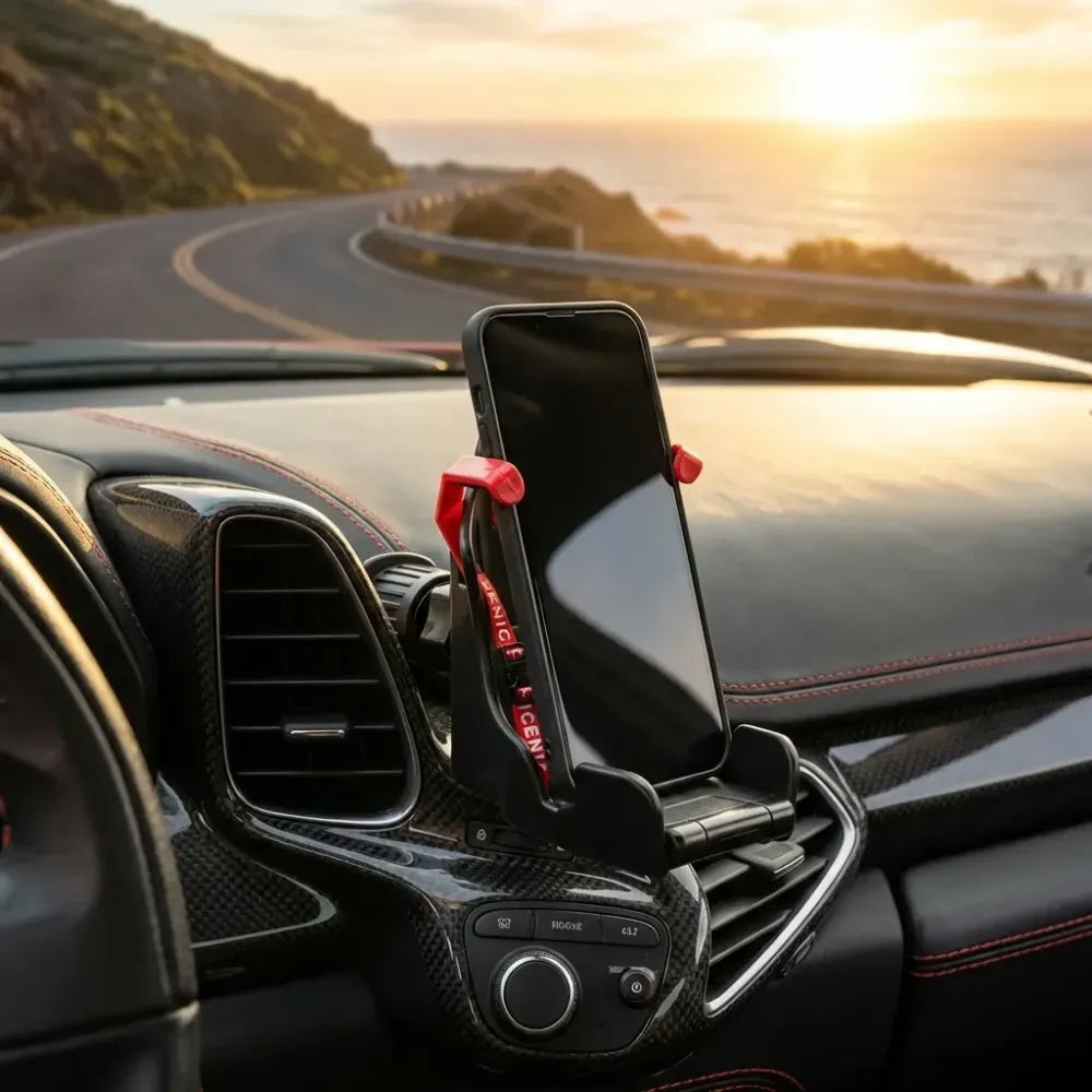Car phone holder (clip mount)
