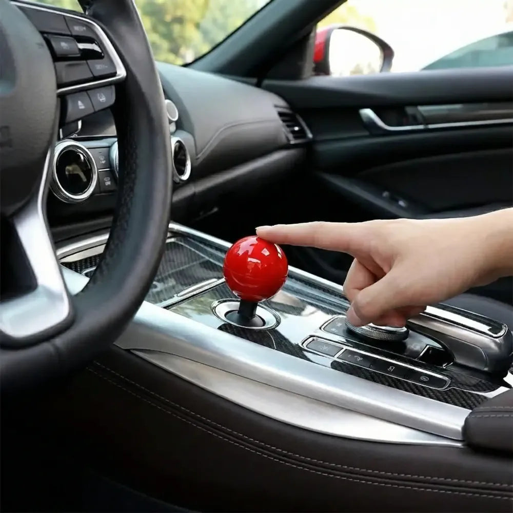 Car push start button rocker cover ball design - automotive