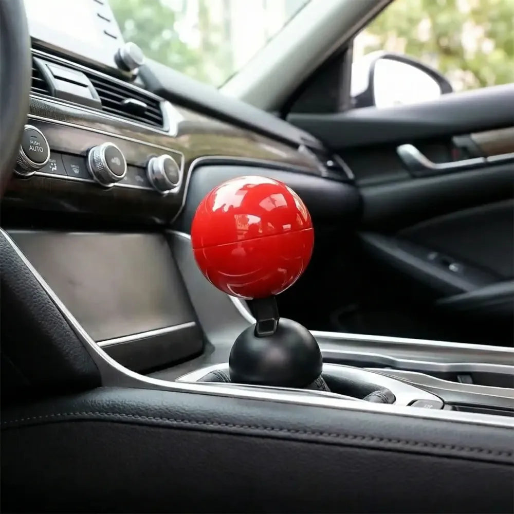 Car push start button rocker cover ball design - automotive