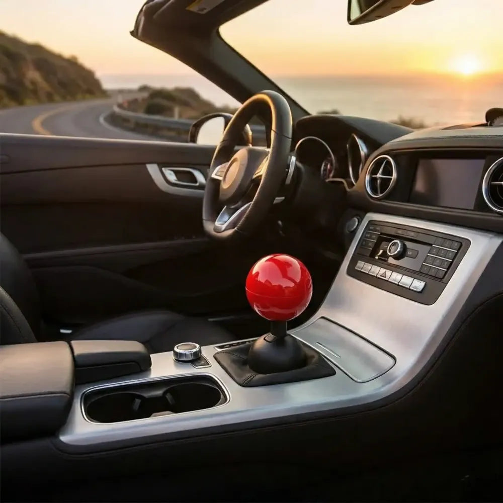 Car push start button rocker cover ball design - automotive