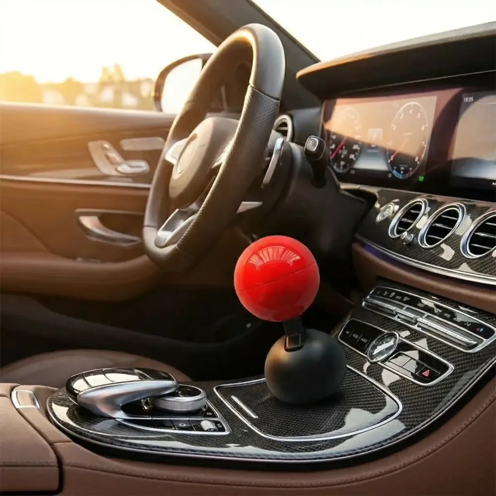 Car push start button rocker cover ball design - automotive